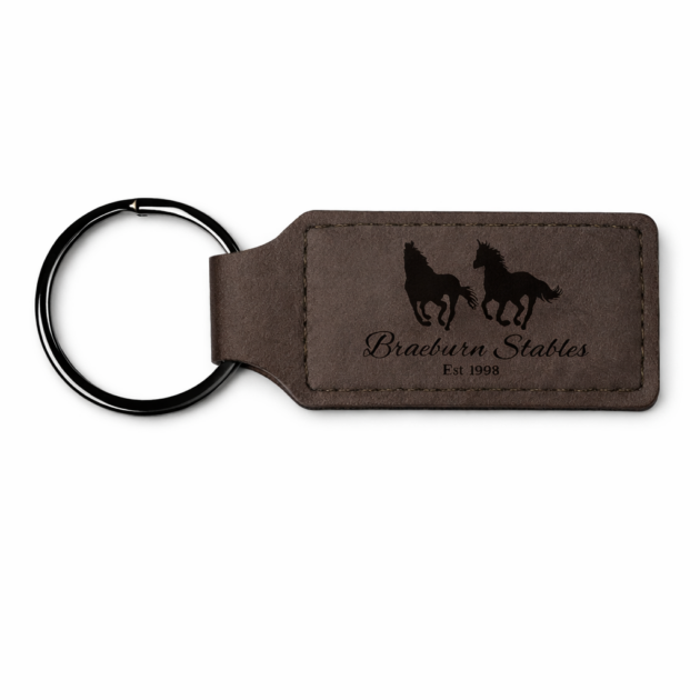 Leather Keychains (Engraved)